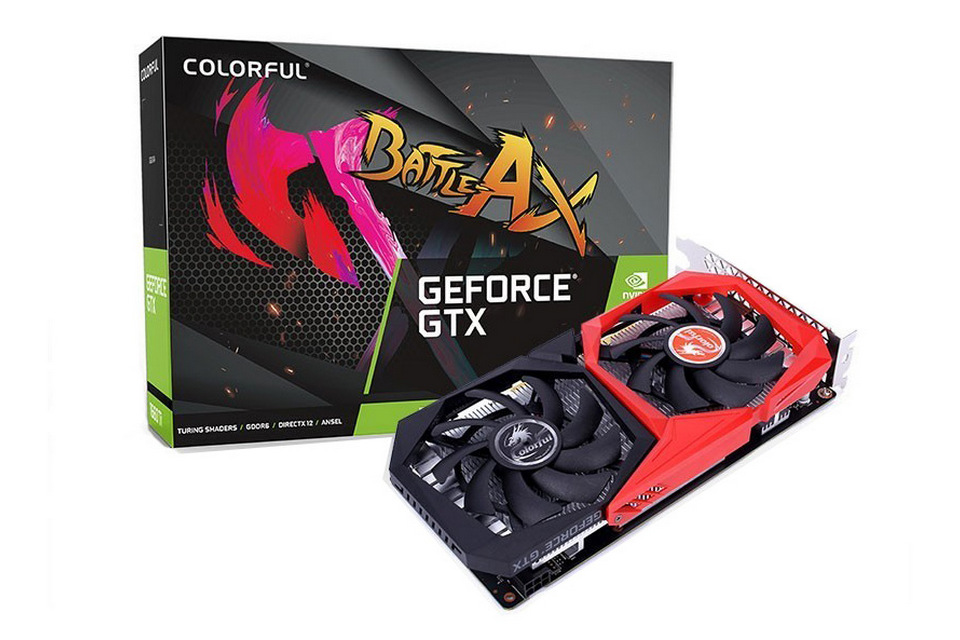 Card màn hình Colorful GeForce GTX 1650 NB 4GD6-V 4GB GDDR6