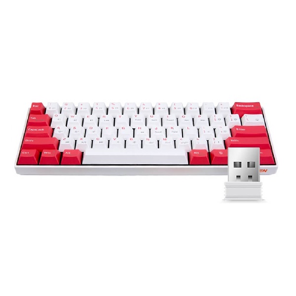 Bàn phím cơ không dây Dual Mode Newmen GM610-Pro Blue Switch - Long hổ tranh hùng