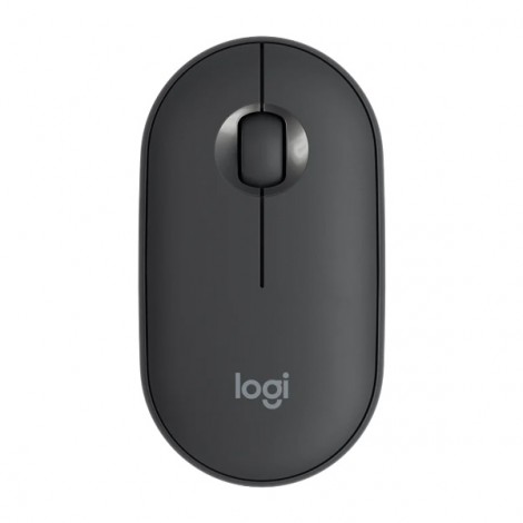 Chuột không dây Logitech Pebble Mouse 2 M350S màu xám đen