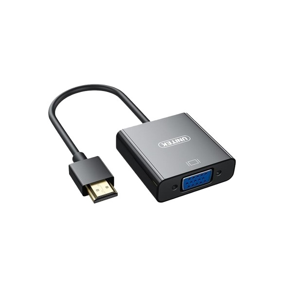 Cáp chuyển đổi HDMI sang VG và Audio dài 15cm Unitek V128BBK