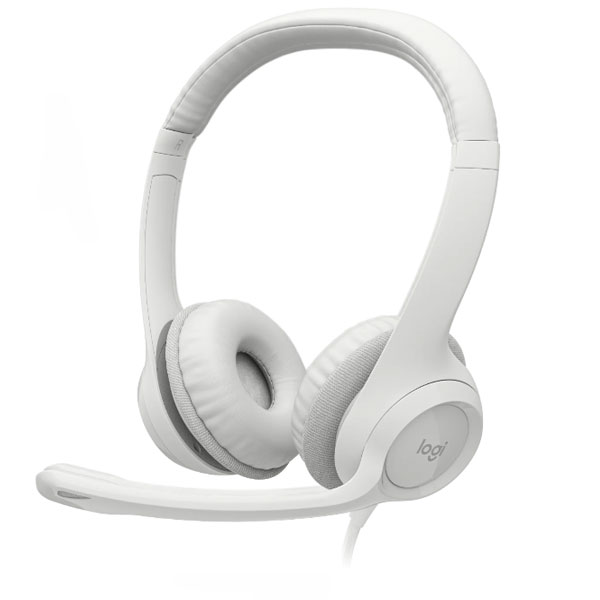 Tai nghe có dây Logitech H390 USB - Màu trắng