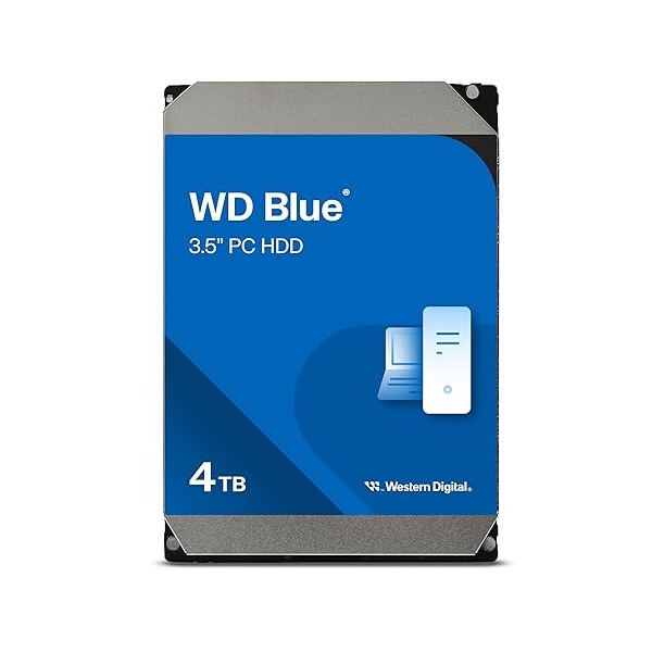 Ổ cứng HDD gắn trong Western Digital Blue 3.5 inch Sata 3 5400rpm 4TB WD40EZZX