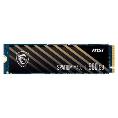 Ổ cứng SSD gắn trong MSI SPATIUM M450 500GB PCIe Gen4x4 NVMe 1.4