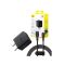 Combo Củ sạc nhanh 20W kèm cáp Type-C to Lightning dài 1M Baseus Palm E0116500 (LVJ080-TC-UK)