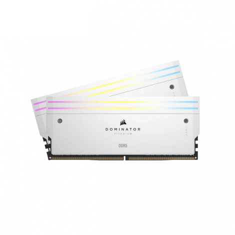 Ram Desktop Corsair Dominator Titanium RGB 96GB DDR5 Bus 6400MT/s CMP96GX5M2B6400C32W