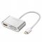 Cáp chuyển đổi USB type-C to HDMI và VGA Ugreen 50317