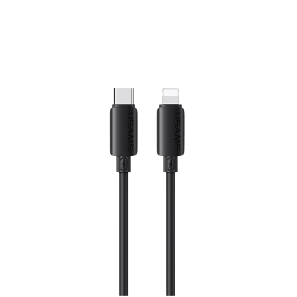Cáp sạc nhanh Type C sang Lightning USAMS SJ788 U98 30W dài 1M SJ788USB01 - Black
