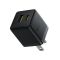 Cốc sạc nhanh Baseus Palm Fast Charger C+U 20W US Black P10111609113-00