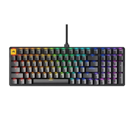 Bàn phím Gaming có dây Glorious GMMK2 96% Prebuilt Aluminum Black Plate GLO-GMMK2-96-FOX-B