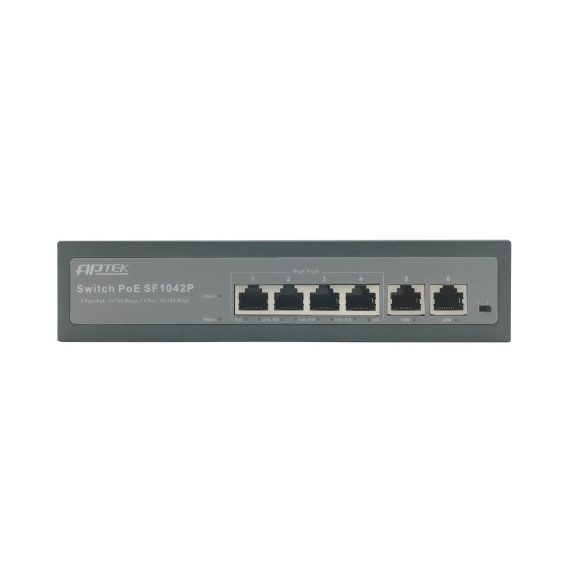 SWITCH 6 PORT APTEK SF1042P