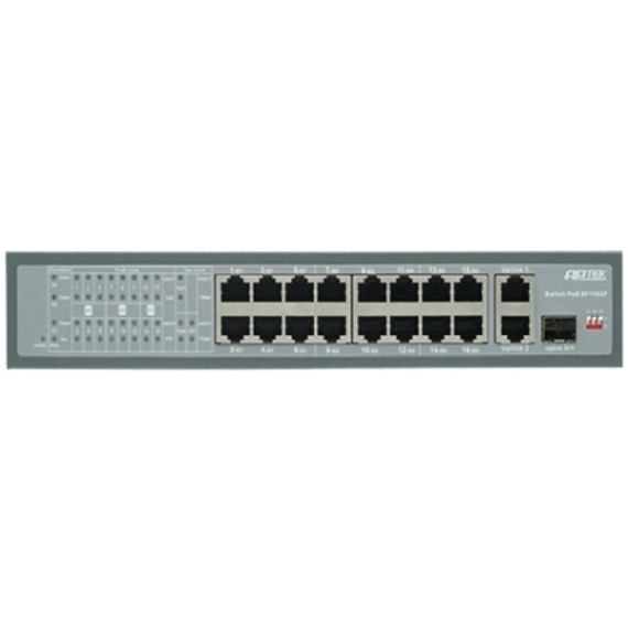 SWITCH 16 PORT POE APTEK SF1163P