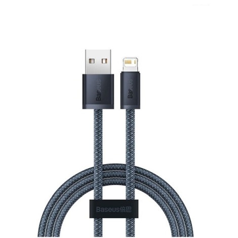 Cáp sạc nhanh USB to Lightning 2.4A dài 1m Baseus Dynamic CALD000416 Gray