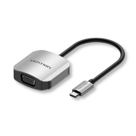 Cáp chuyển đổi USB-C to HDMI, VGA Vention dài 15cm TDI-HB