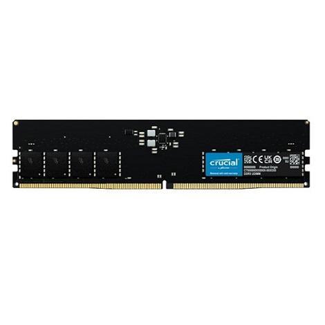 Ram PC Crucial 16GB DDR5 bus 4800Mhz (CT16G48C40U5)