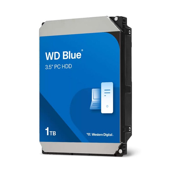 Ổ cứng HDD gắn trong Western Digital Blue 3.5 inch Sata 5400RPM 1TB WD10EARZ