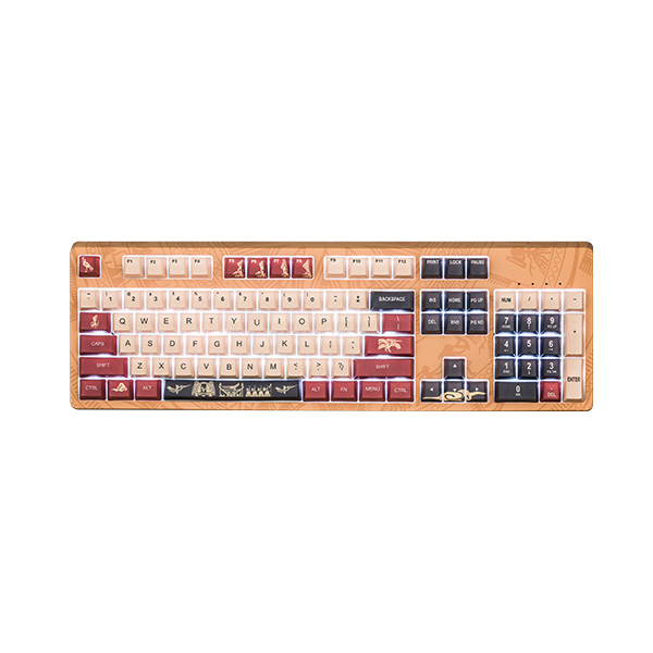 Bàn phím cơ E-DRA EK3104 Gateron Blue Switch - Lạc Hồng