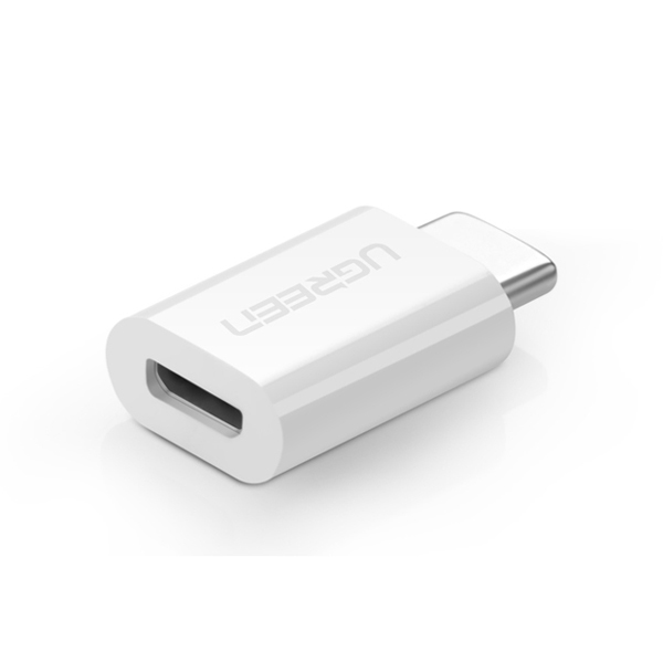 Đầu chuyển đổi Type-C sang Micro USB Ugreen 30154 (Trắng)