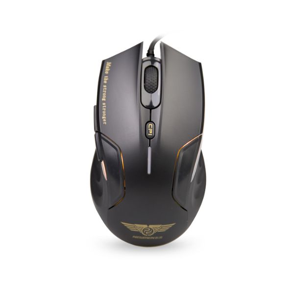Chuột Gaming có dây NEWMEN N5000S Black Silent Switch