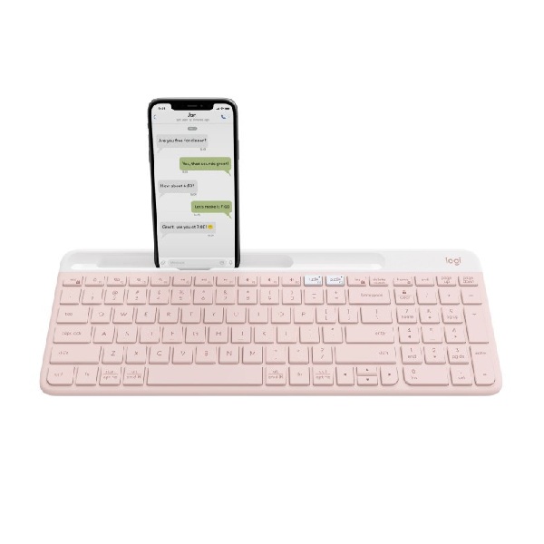 Bàn phím không dây Logitech K580 Slim màu Hồng (920-011329)