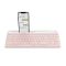 Bàn phím không dây Logitech K580 Slim màu Hồng (920-011329)