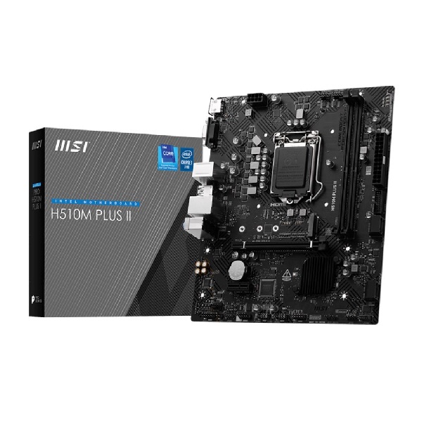 Mainboard MSI H510M PLUS II (Intel H510/ Intel LGA 1200/ M-ATX/ 2 khe ram)