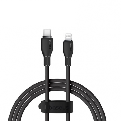 Cáp sạc nhanh USB TypeC to Lightning 20W Baseus Pudding Series Fast Charging dài 1.2m P10355701111-00