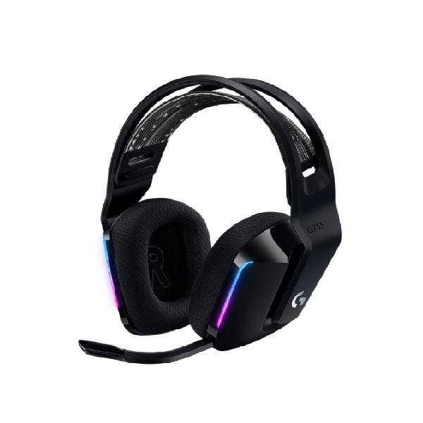 Tai nghe Gaming Logitech G733 LightSpeed Wireless RGB Black (981-000867)