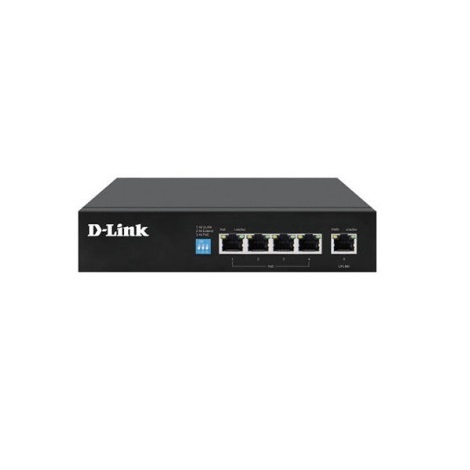 Switch PoE D-Link DGS-F1005P-E (5 port/ 10/100/1000 Mbps)