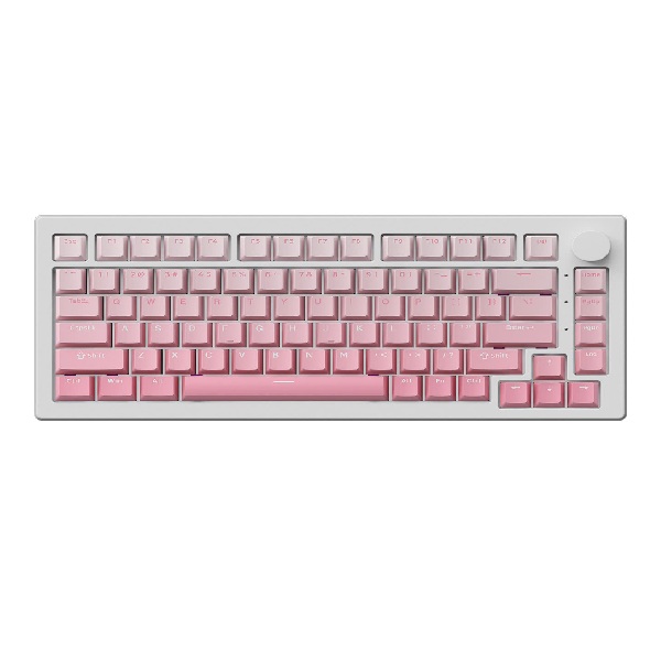 Bàn phím AKKO 5075 V3 White Pink Gradient Akko FrostPink Switch