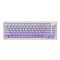 Bàn phím AKKO 5075 V3 White Purple Gradient Akko FrostPink Switch