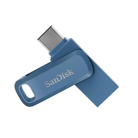 USB 64GB SanDisk Ultra Dual Drive Go 3.1 TypeC - SDDDC3-064G-G46NB (Navy Blue)