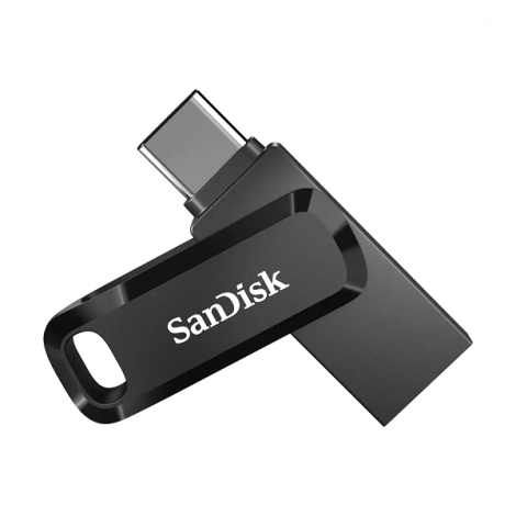 USB 64GB SanDisk Ultra Dual Drive Go 3.1 TypeC - SDDDC3-064G-G46 (Black)
