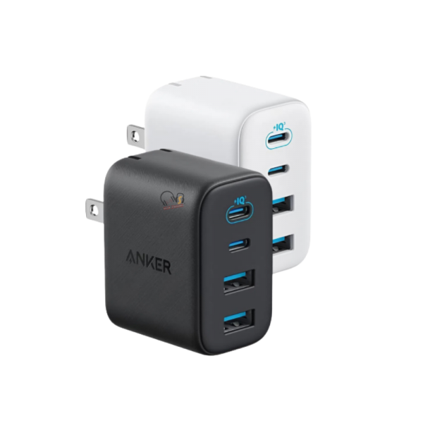 Củ Sạc Nhanh 4 cổng 2 Type-C, 2 USB-A ANKER Zolo A121E 50W A121E-BK (AKA121E-BK) - Black