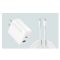 Combo Củ Sạc Nhanh 1C+1A Kèm Cáp C to C ANKER B2348 20W B2348J21 (AKB2348-WH) - White