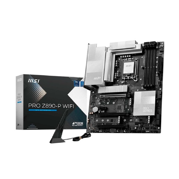 Mainboard MSI PRO Z890-P WIFI (Intel Z890/ Socket 1851/ ATX/ 4 khe ram/ DDR5/ 5Gbps LAN)