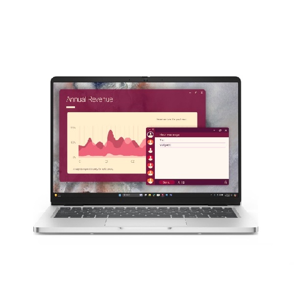 Laptop Dell Pro 14 PC14250 PC14250-255U-32512W (Ultra 7 255U/ Ram 32GB/ SSD 512GB/ Windows 11 Pro/ 1Y/ Bạc)