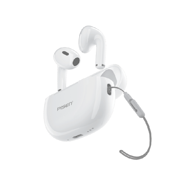 Tai nghe không dây Pisen TWS Buds 80 White (LV24JL)