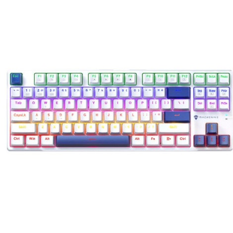 Bàn phím Gaming cơ có dây Machenike K500B-B87 Mixed Light B Red Switch