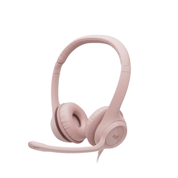 Tai nghe Logitech H390 Pink 981-001282 (USB)