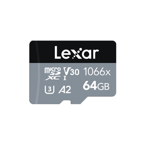 Thẻ nhớ Lexar Professional 1066x 64GB microSDXC UHS-I Card LMS1066064G-BNANG