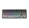 Bàn phím Gaming cơ không dây Machenike K500F-B94W Tri-Mode RGB Grey GR Purple Switch