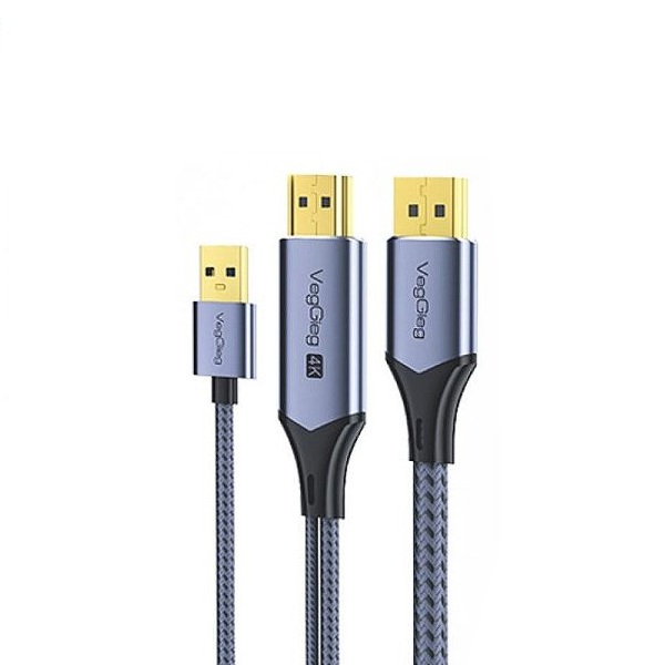 Cáp chuyển HDMI sang DisplayPort 4K60Hz VegGieg V-Z102