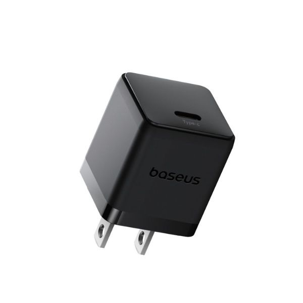 Cốc sạc Baseus Palm Fast Charger 1C 20W US Cluster Black P10111603113-00