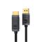 Cáp chuyển Displayport sang HDMI 4K dài 1.5m VegGieg V-Z604