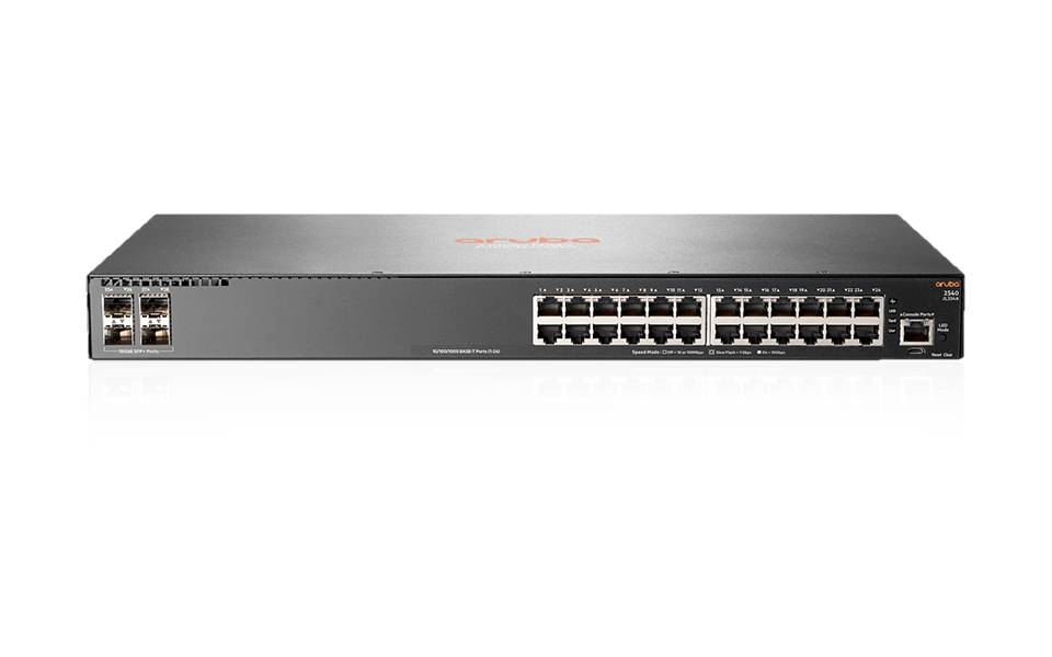 HP Aruba 2540 24G PoE 4SFP Switch JL356A