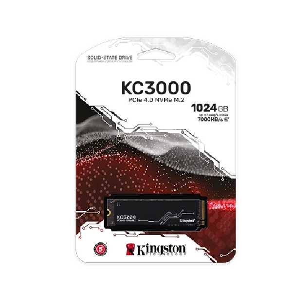 Ổ cứng SSD Kingston 1024GB KC3000 PCIe 4.0 SKC3000S/1024G