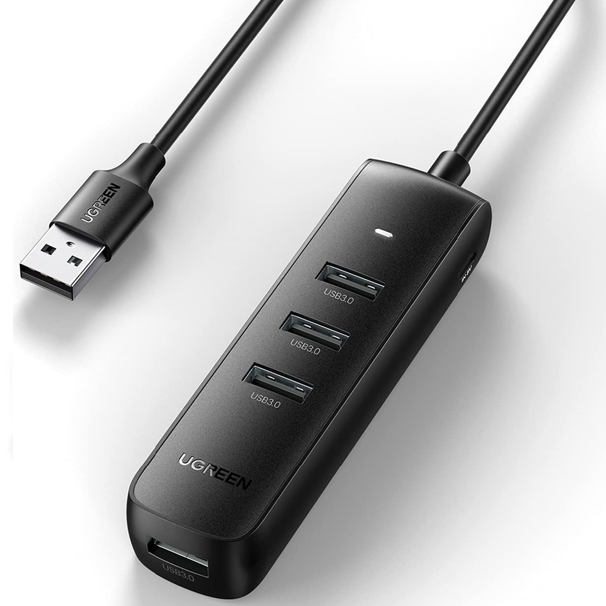 Ugreen 80656 0.5M Black Usb 3.0 4 Ports Hub