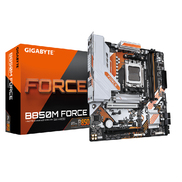 Mainboard Gigabyte B850M FORCE (2 x DDR5/ 128 GB/ AM5/ Micro ATX)