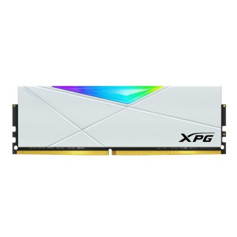 Ram Desktop Adata XPG Spectrix D50 White RGB 8GB DDR4 Bus 3200Mhz AX4U32008G16A-SW50