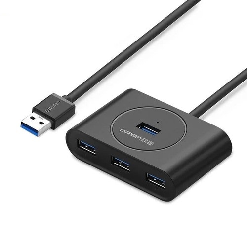 Ugreen 50263 25CM Màu Đen USB 3.0 Hub 4 Port